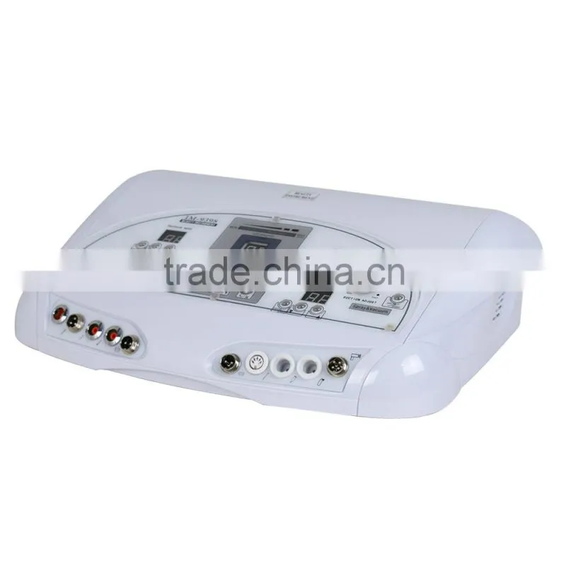 High Frequency Face Brush Spot Removal Ultrasonic RF Galvanic Beauty Machine