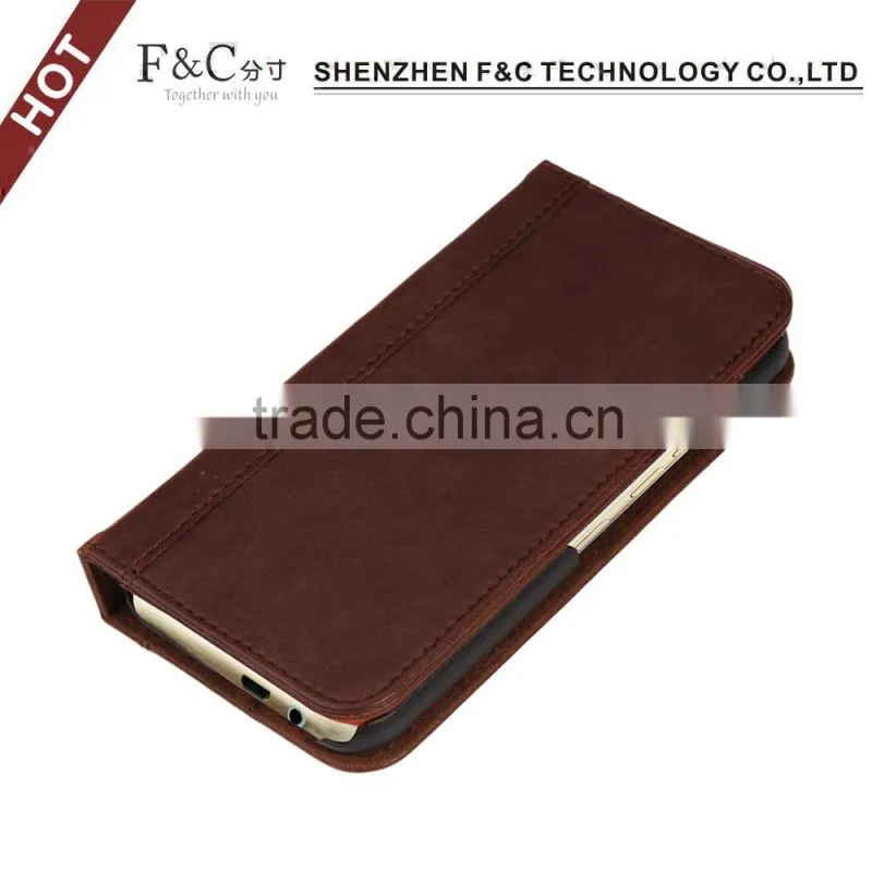 Retro and vintage flip open book leather case cover for HTC One M9,for HTC One M9 stand case