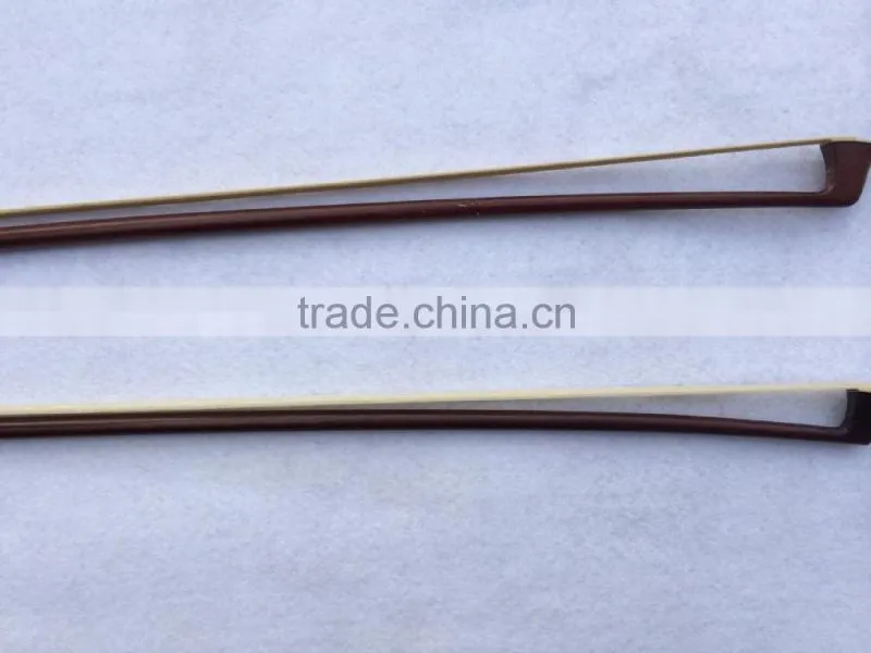 brazil wood stick with ebony violin bow frogs
