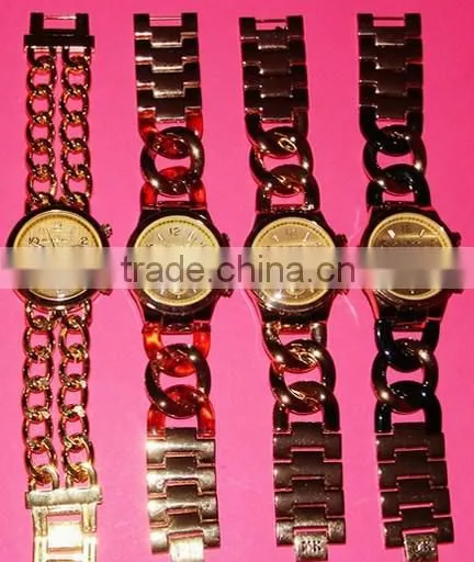 fashion cheap metal watches china supplier custom design metal wristwatch promotion made in china gold watch clock men large