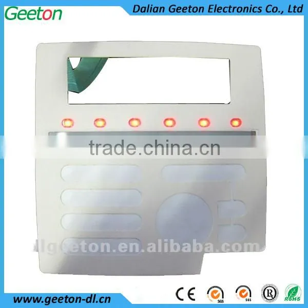 Custom Waterproof LED Membrane Switch With Flexible Circuit