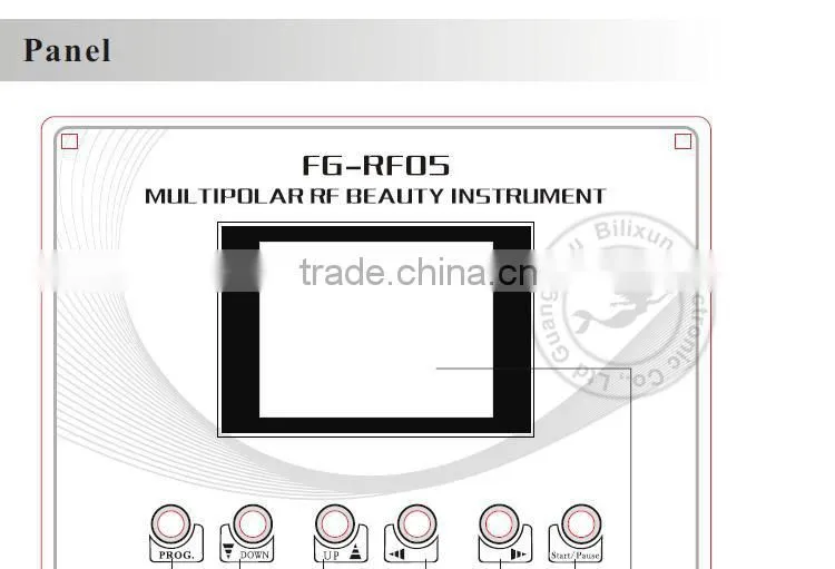 hotsale multipolar radio frequency rf facial machine FG-RF05