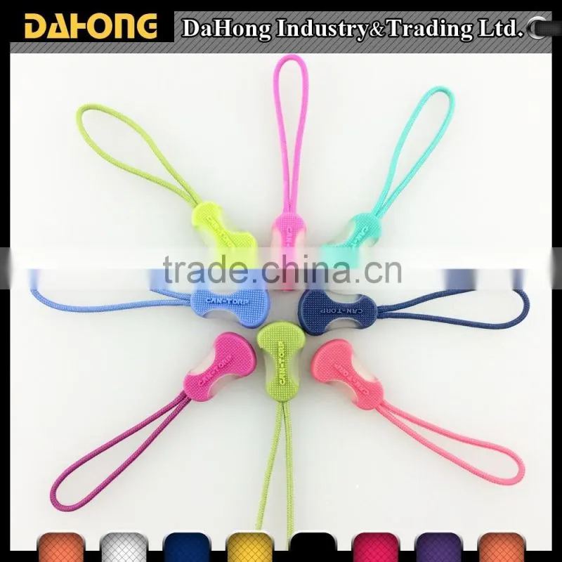 high quality custom design plastic puller zipper sliders