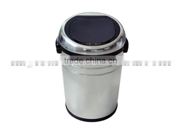sensor dustbin 5068L 68L Colored Round Shape Sensor Dustbins