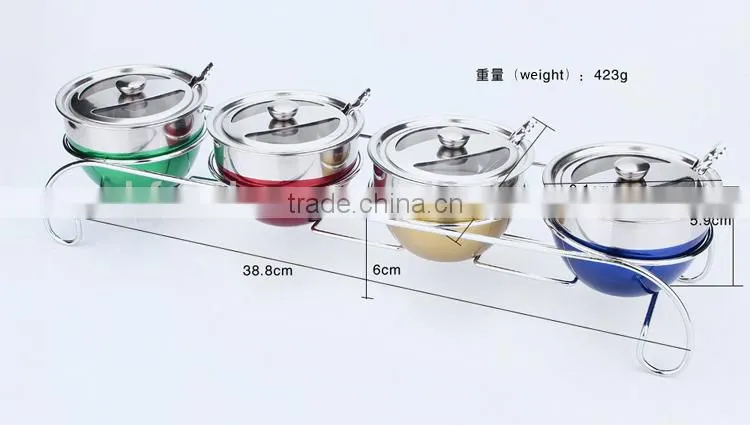 import export of stainless steel salt and pepper jar kitchen accessories