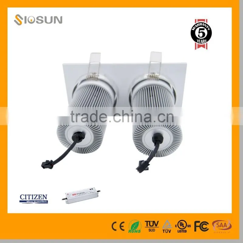 10W 1120Lumens Dimmable Commercial 5 Years Warranty COB LED DownLight