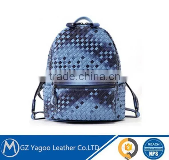 Cool leisure school backpack rivet backpack bag