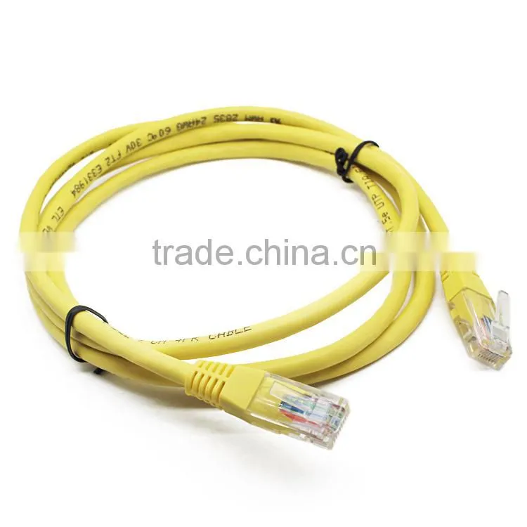 cat6 network cable with RJ45 connectors male to male