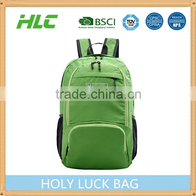 Waterproof backpack Nylon backpack Travel Foldable Backpack bag