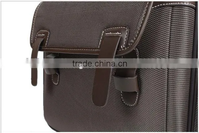 Briefcase business luggage trolley for laptop file