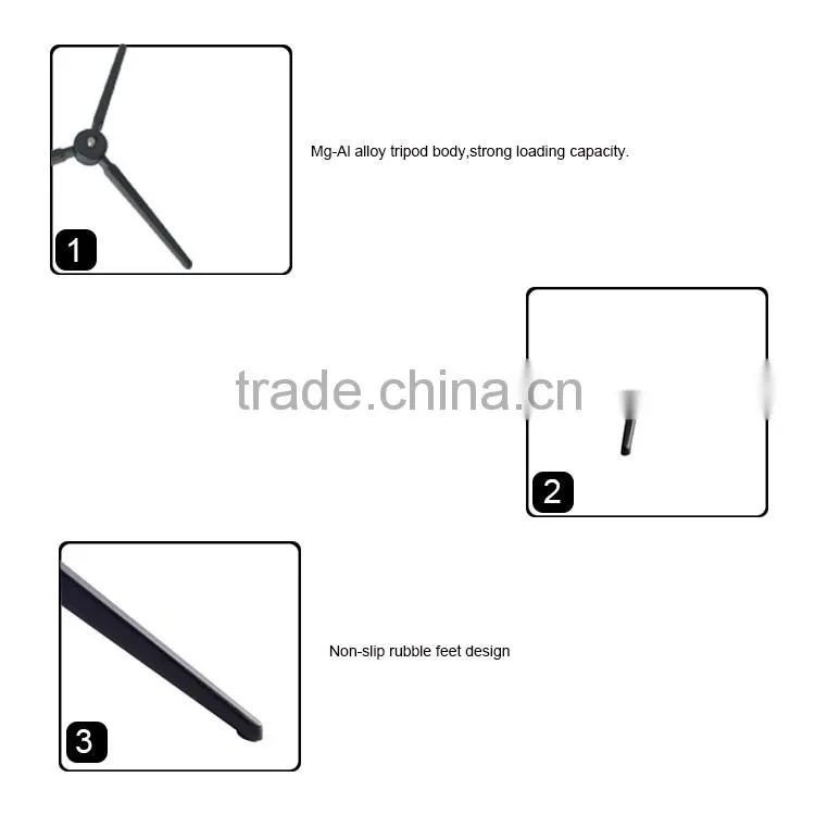 selling portable carry-on mini tripod without ball head for mobile phone KT-30
