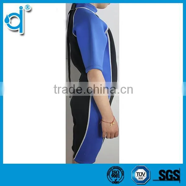 Waterproof Buckle Zipper Green and Black Jumpsuits Neoprene Wetsuits