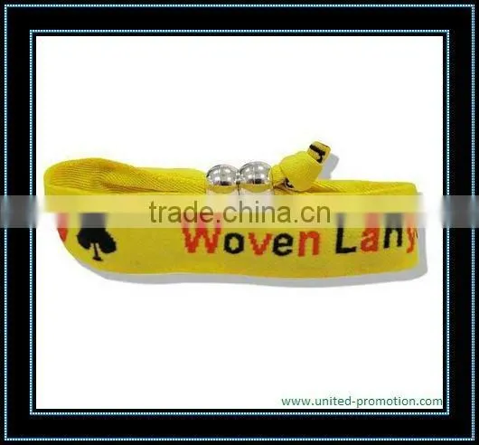 promotional woven wristband