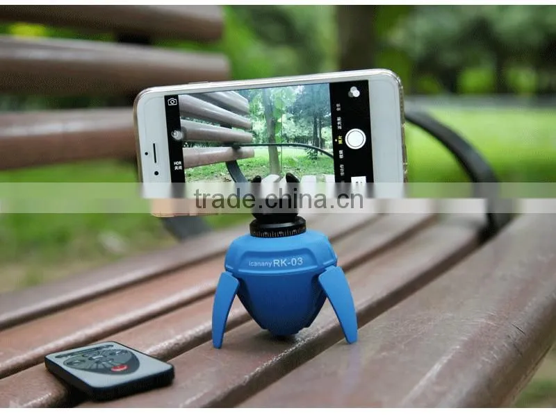 RK-03 360-degree Rotate Smart Mini Panorama Robot Selfie Photography for iPhone 6s/6/plus Apple IOS and Android System