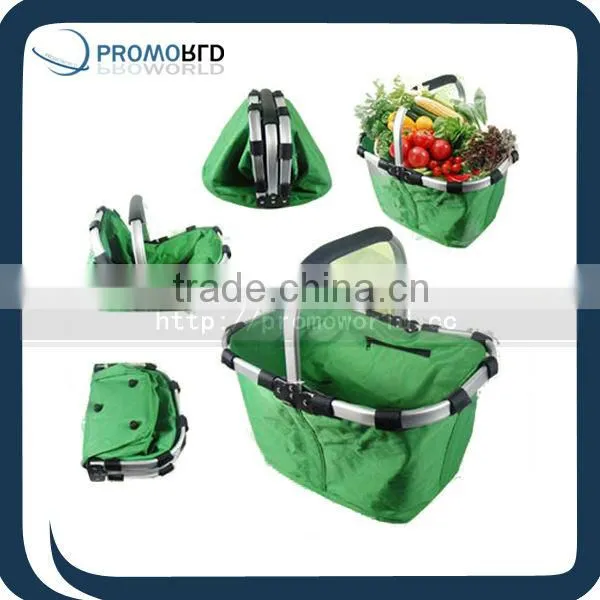 Greens Aluminum frame basket family size picnic cooler bag