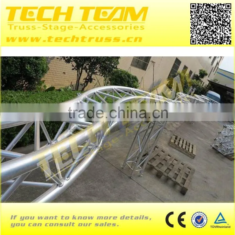 6m 4m 3m Aluminium Roof Truss System , Roof Truss System