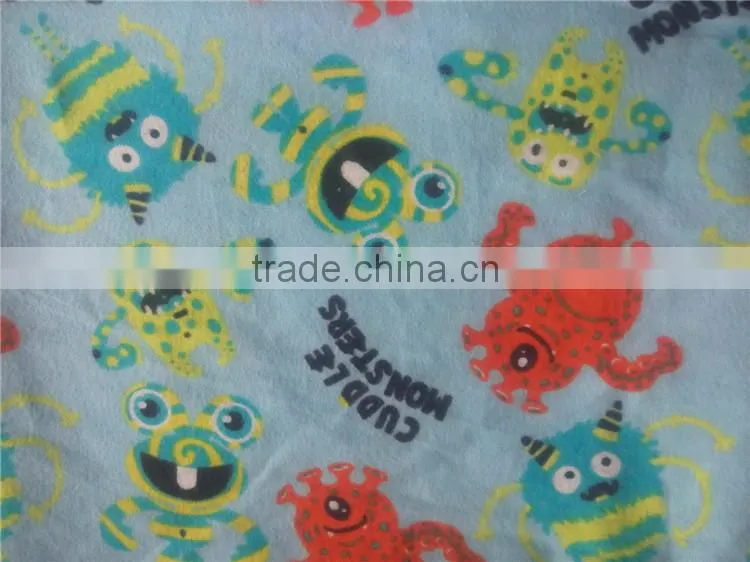 hot sale custom flannel fabric china supplier