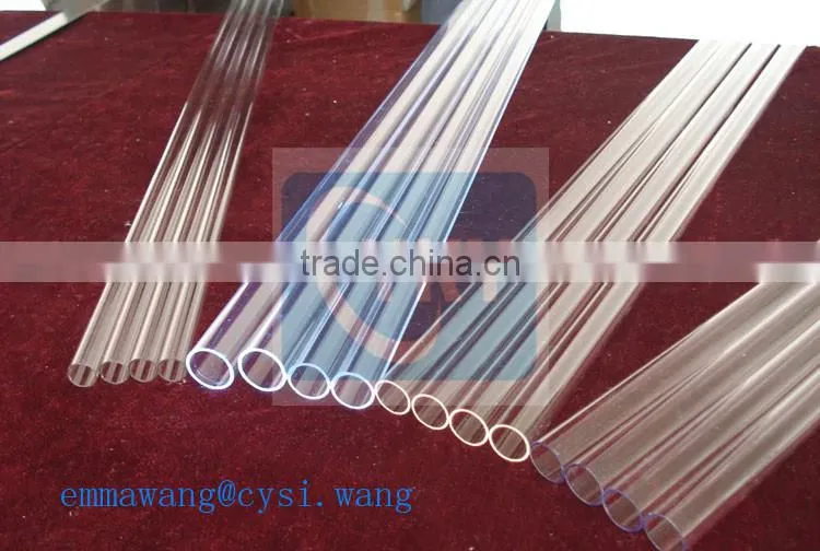 High Quality Transparent Quartz Tube for Double Zones Tube Furnace