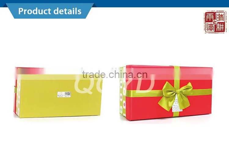 manufacturer custom logo printed rigid gift box