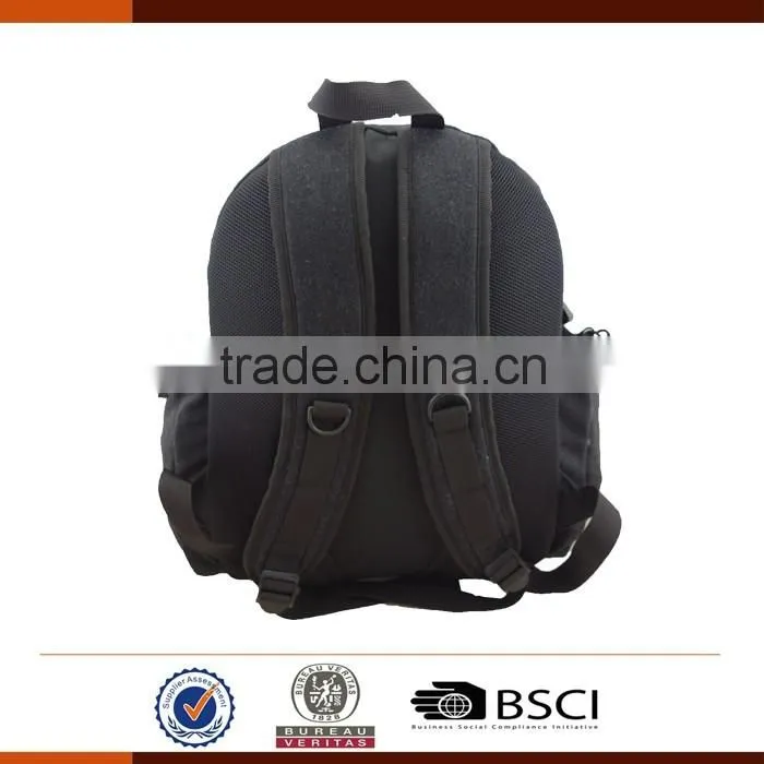 Fashion Felt School Backpack Bags with Embroidery Logo