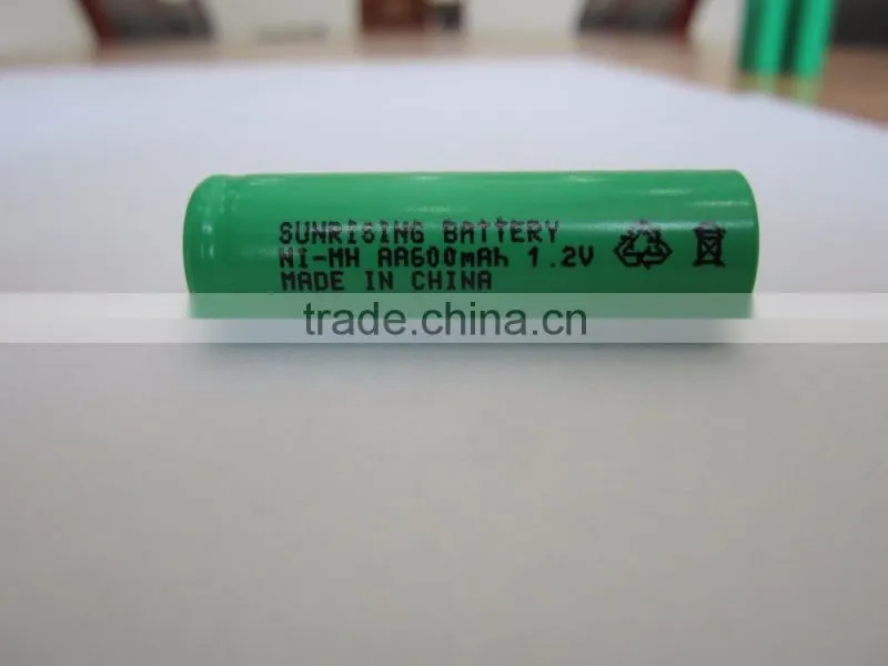 AA 600mAh 1.2 V Quanlity Rechargeable Battery NI-MH 1.2V Rechargeable 2A Battery Baterias Bateria