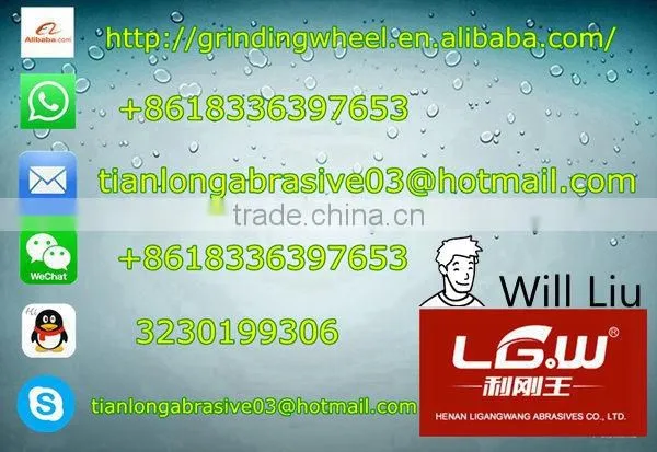 377 Ligangwang abrasive 125*6*22 2.5NET depressed center grinding wheel FOR INDIA MARKET
