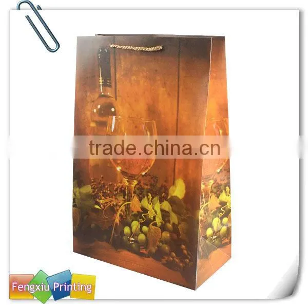 Decorative Paper Wine Bottle Bags