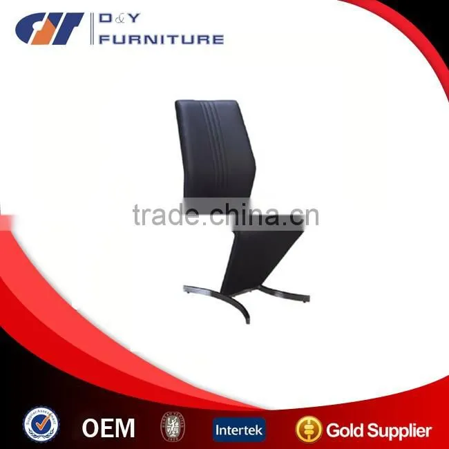 High Quality Z Dining Chair in White Faux Leather