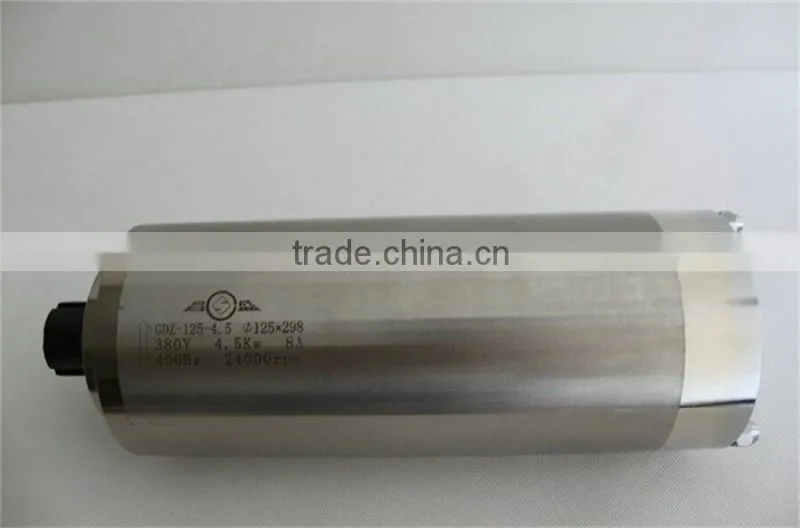 Toauto 24000rpm 4.5kw electric spindle motor GDZ125-4.5 for cnc engraving machine