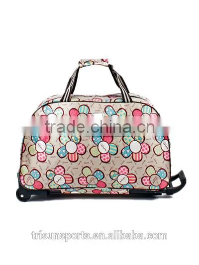 China accept custom foldable travel holiday duffel bag supplier