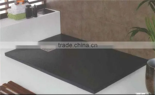 bespoke black granite bathroom design shower tray