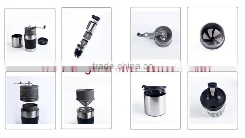 High quality travel coffee maker double wall stainless steel tumbler