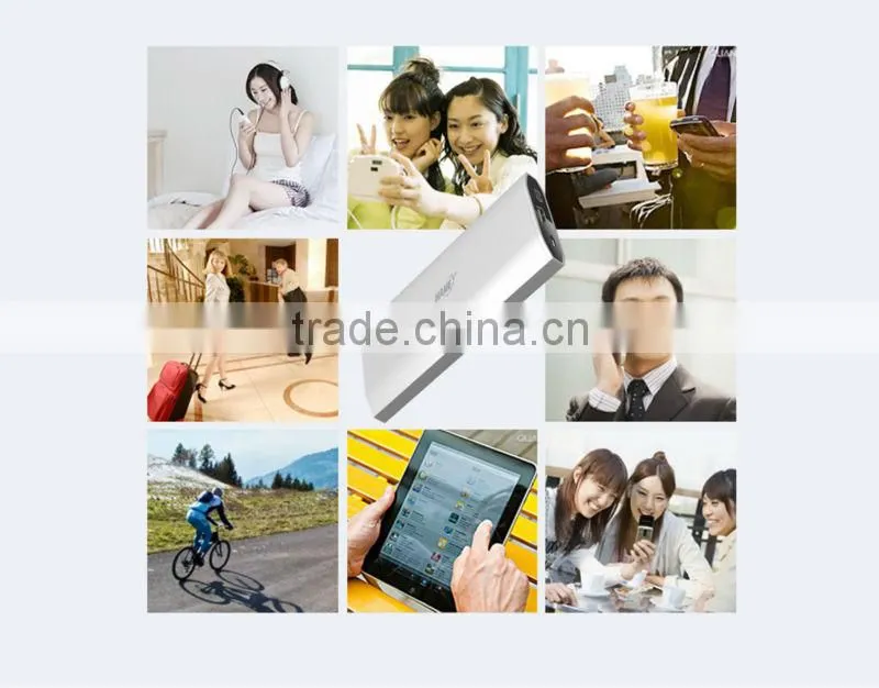8000mAh High-end Polymer rechargeable Power bank H6
