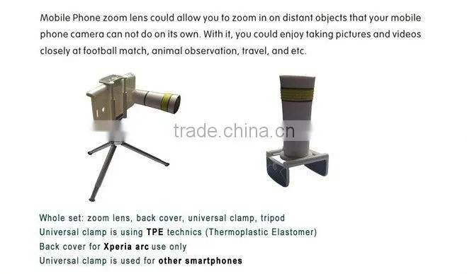 PT-MP4;mobile; external camera;phone pancratic telescope;phone telescope;