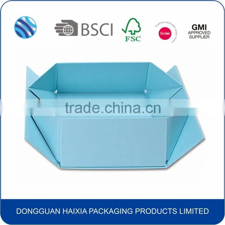 Customized folding paper box packaging colorful paper box