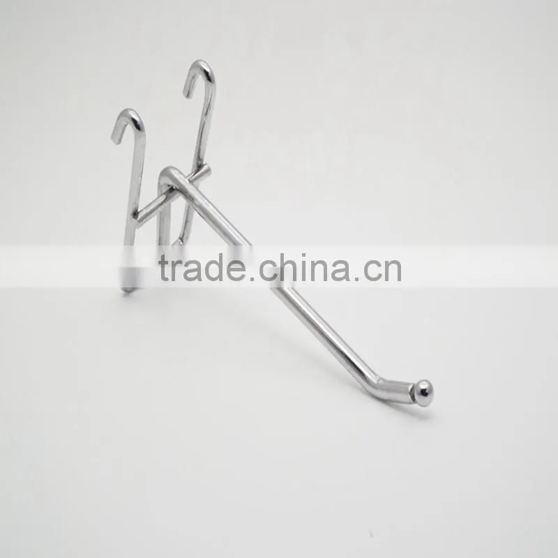 White/Black/Silver Color Metal Hooks Mesh Hook With Beaded