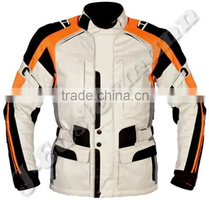 Mens Cordura Motorbike Touring Jacket, 100% Waterproof Cordura Jacket, Mens Motorbike Textile Jacket