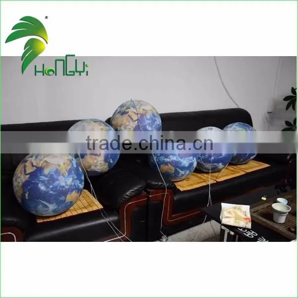 Led Inflatable Ball / Inflatable Lighting Earth for Party Decoration