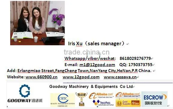 stainless steel high quality automatic cassava flour flash drying machine