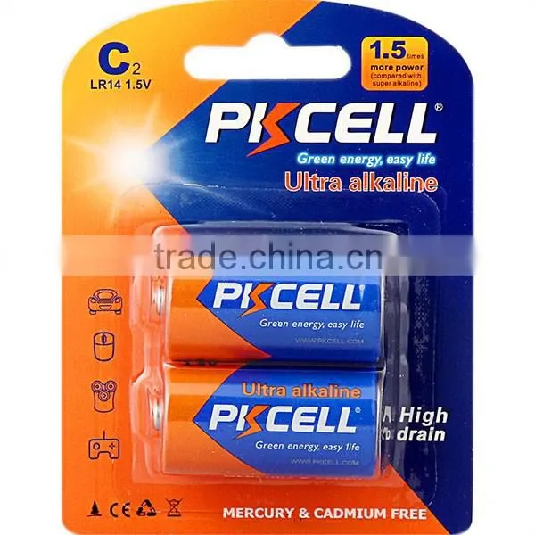 1.5V LR14 AM2 Size C Alkaline Dry Cell Battery