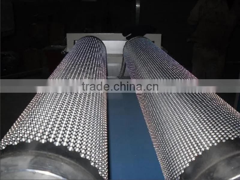Bubble wrap cast film extrusion line