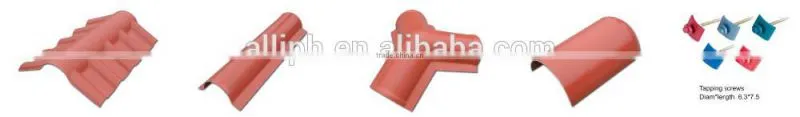 ASA resin roof tile China best quality synthetic resin tile