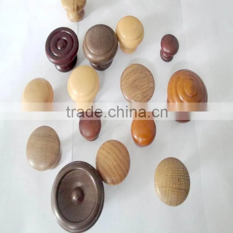 Best sell contemporary Drawer wood handle and knob