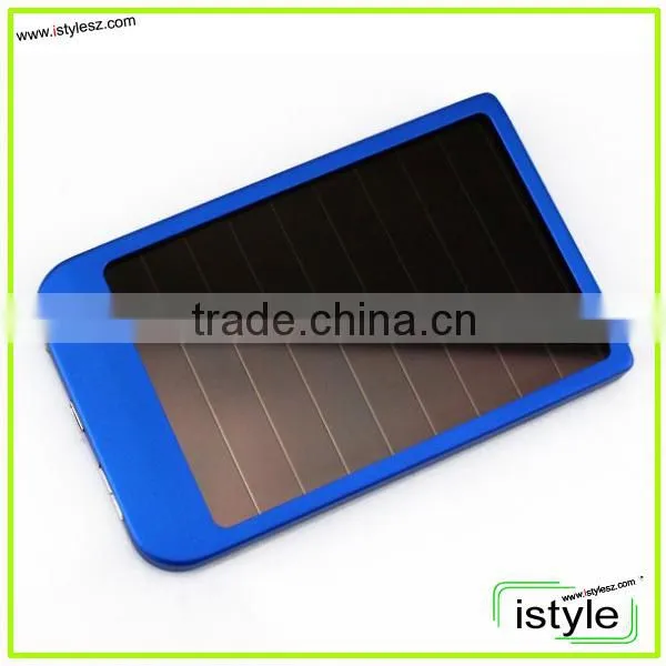 Portable power banks with solar 2600mAh