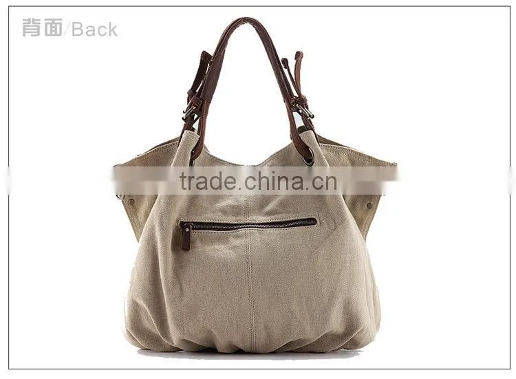 travel canvas handbag,Fashion Handbag Ladies Women Handbag Canvas Handbag,fashion 100% cotton canvas bags tote