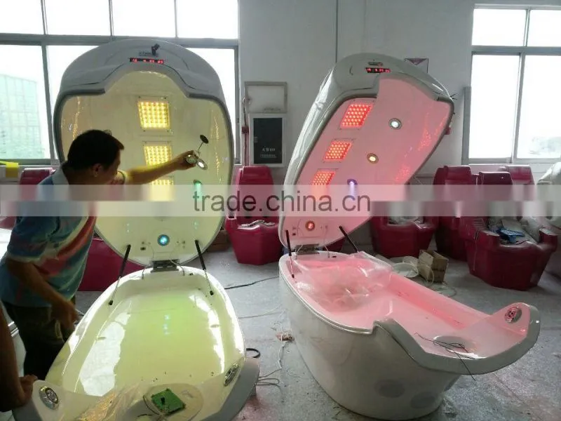 new products 2014 delux spa dry Multi-functional far Infrared sauna spa capsule machine
