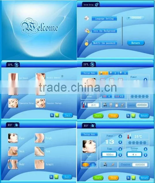 new!!! portable E-light beauty equipment IPL hair removal for beauty salon MB-L215
