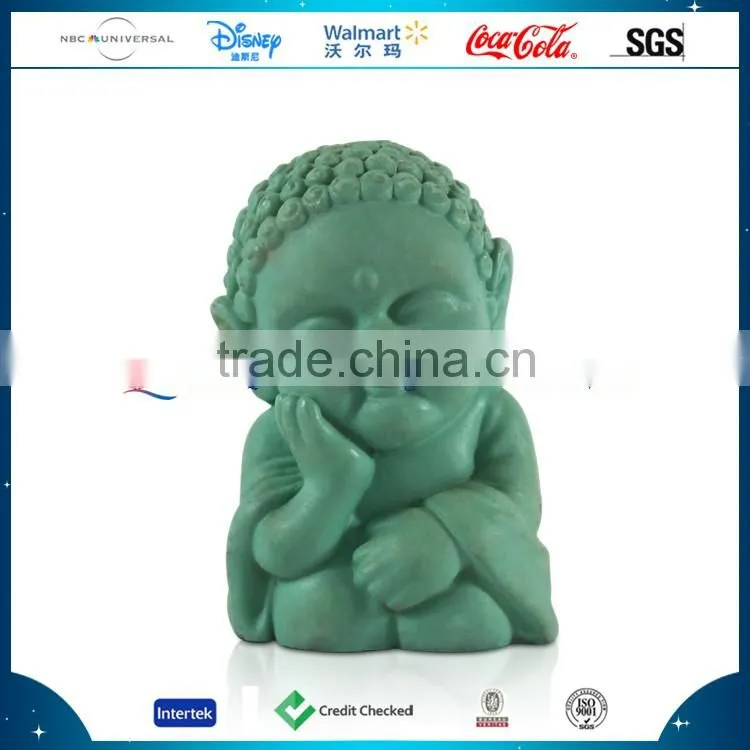 2016 Yellow Wholesale Resin Laughing Budda Statue