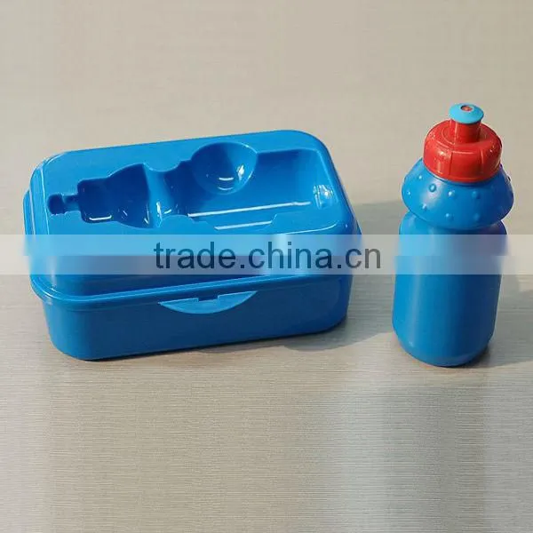Customized airtight microwave plastic kids lunch box for picnic/shcool