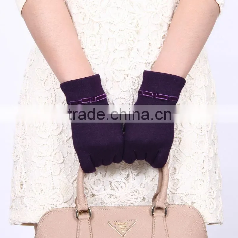 New Product Grey Color Full Touch Screen Wool Gloves/Gloves For Iphone
